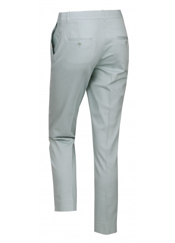 Spodnie damskie pudrowa mięta