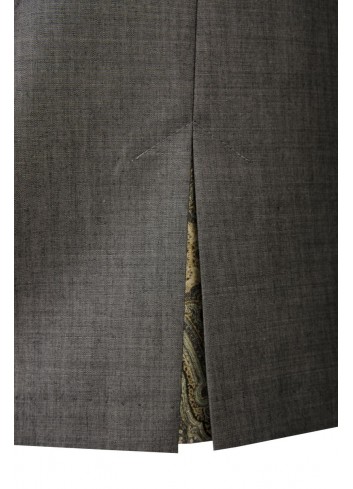 Spódnica wełna z jedwabiem