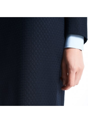 Spódnica Żakardowa  granat