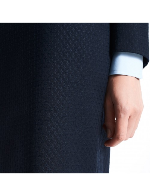 Spódnica Żakardowa  granat