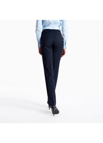 Spodnie Żakardowe granat