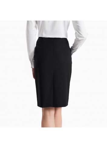 Spódnica Żakardowa czarna