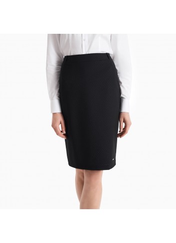 Spódnica Żakardowa czarna