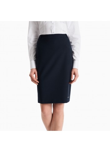 Spódnica Business granatowa