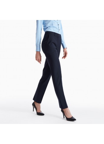 Spodnie Business  jasno granatowe