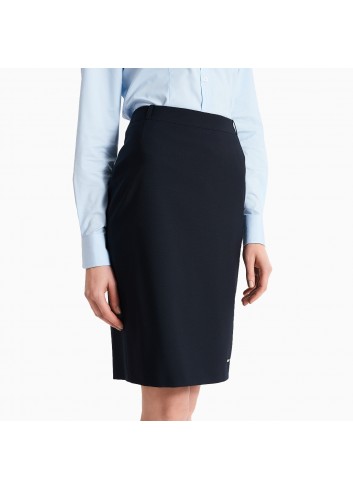 Spódnica Business granatowa