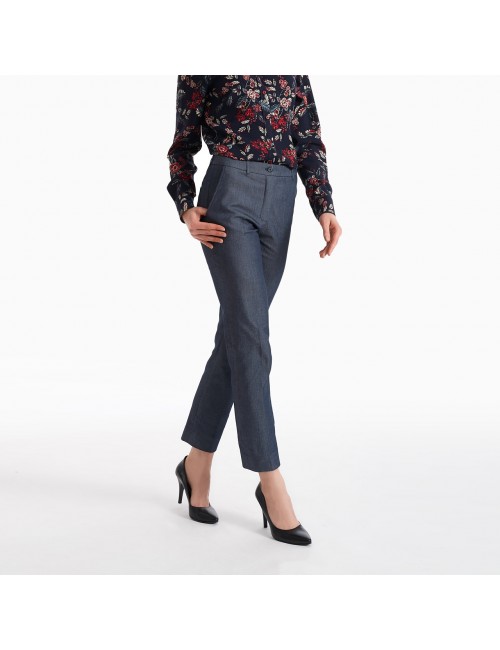 Spodnie niebieski jeans